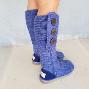 Knit ugg boots